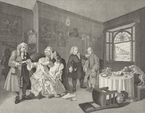 Mariage à la mode - William (after) Hogarth