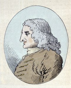 Portrait de Henry Fielding - William (after) Hogarth