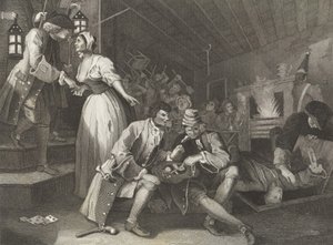 La Tanière des Voleurs - William (after) Hogarth