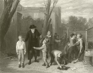 Le combat interrompu (gravure) - William (after) Mulready