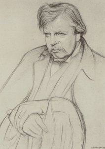 G K Chesterton - William (after) Rothenstein