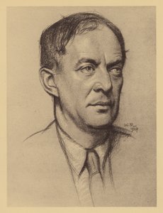 Portrait de Walter de la Mare - William (after) Rothenstein