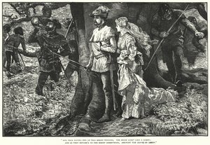 Robin des Bois et Allin A Dale - William (after) Small