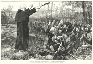 La Bataille de Bannockburn (gravure)