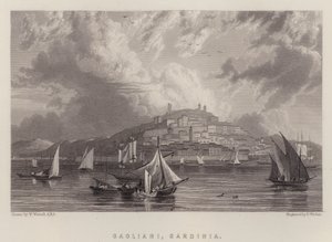 Cagliari, Sardaigne - William (after) Westall