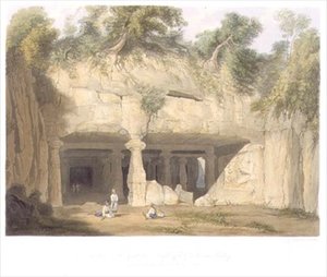 Extérieur du Grand Temple de la Grotte d