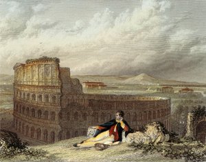 Lord Byron contemplant le Colisée
