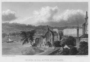 Monks Mill, rivière Avon, Bath