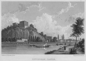 Château de Nottingham - William (after) Westall