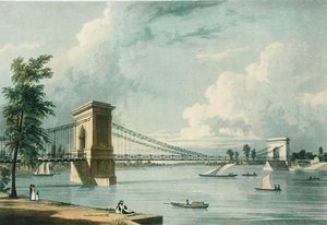 Pont suspendu, Hammersmith, de 