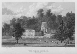 Église de Widcombe, près de Bath (gravure) - William (after) Westall
