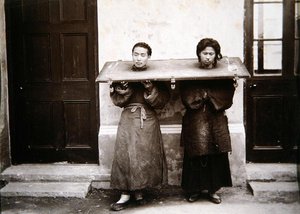 Condamnés chinois, vers 1880