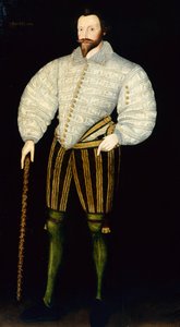 Portrait de Sir Francis Drake - William (follower of) Larkin