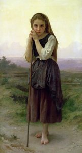 Une petite bergère, 1891 - William Adolphe Bouguereau