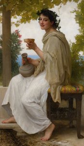 Bacchante - William Adolphe Bouguereau