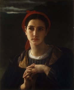 Bergère de Bordelais, 1871 - William Adolphe Bouguereau