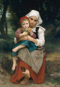 Frère et sœur bretons