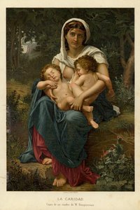 Charité - William Adolphe Bouguereau
