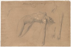 Femme nue allongée