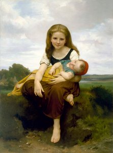 La Sœur aînée - William Adolphe Bouguereau