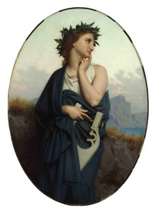 The Muse (Philomèle) - William Adolphe Bouguereau