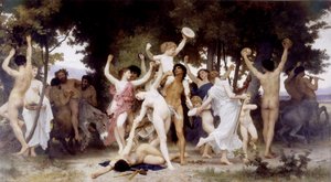 La jeunesse de Bacchus - William Adolphe Bouguereau