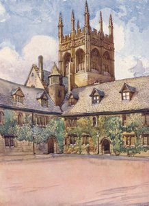 "Mob quad," Merton College - William Ainsworth Wildman