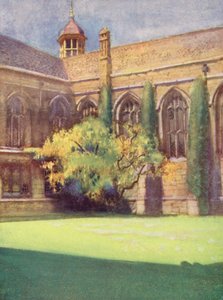 Le coin de Ruskin dans le jardin de Wadham - William Ainsworth Wildman