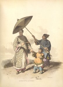 Une dame chinoise et son fils - William Alexander