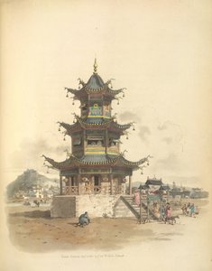 Une pagode ou temple - William Alexander