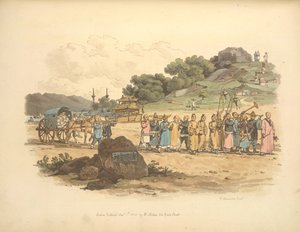 Une procession funéraire - William Alexander