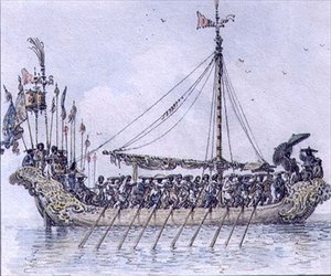 Galère chinoise - William Alexander