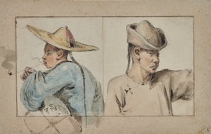 Soldats et civils chinois - William Alexander