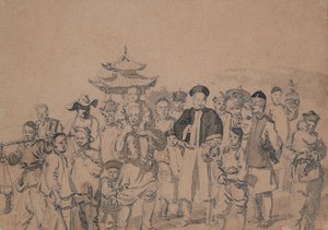 Groupe de Chinois - William Alexander