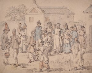 Groupe de Chinois - William Alexander
