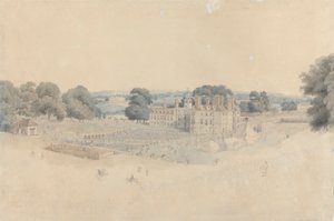 Le dîner à Mote Park, Maidstone, après la revue royale des volontaires du Kent