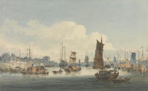 Vue Près de la Ville de Tientsin