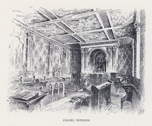 Intérieur de la chapelle - William Alexander Ansted