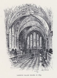Chapelle du Palais de Lambeth en 1895 - William Alexander Ansted