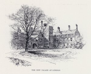 Le Nouveau Palais à Lincoln (gravure)