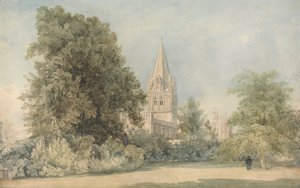 Christ Church, jardin du chanoine, Oxford - William Alfred Delamotte