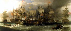 La bataille du cap Saint-Vincent, le 14 février