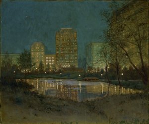 Central Park et le Plaza, 1917-1918 - William Anderson Coffin