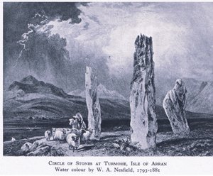 Cercle de pierres à Turmore, Île d