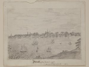 Détroit, c.1837