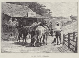 Voici le courrier ! - William Barnes Wollen
