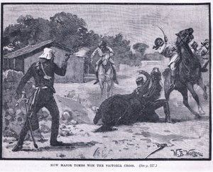 Comment le Major Tombs a remporté la Croix de Victoria en 1857 - William Barnes Wollen