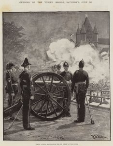 Ouverture du Tower Bridge, samedi 30 juin - William Barnes Wollen