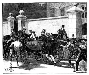 Attaque de Pate sur la Reine, 1850, vers 1888
