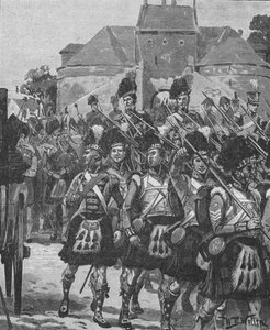 La division de Picton en route vers le front, 1902 - William Barnes Wollen